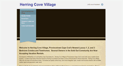 Desktop Screenshot of herringcovevillage.com